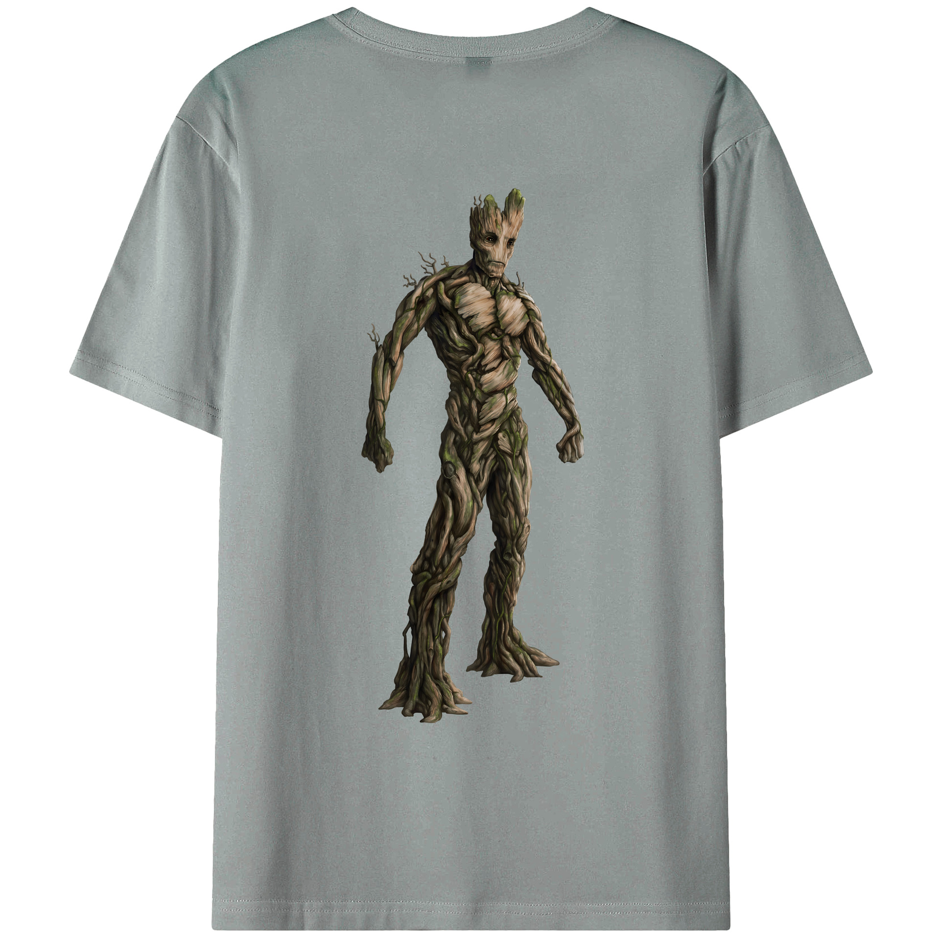 （画像用） アベンジャーズ The Avengers 綿100％ メンズ半袖Tシャツ（バックプリント） 通気性